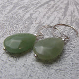Handcrafted Semi-Precious Stone Statement Earrings Unique A35
