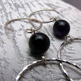 purple amethyst semi-precious beads