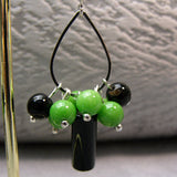 dangle earrings, long drop earrings