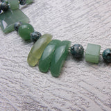 green aventurine semi-precious beads