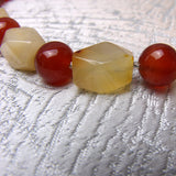 chunky carnelian beads