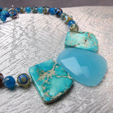 big bold chunky semi-precious beads