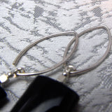 long drop sterling silver earring hooks