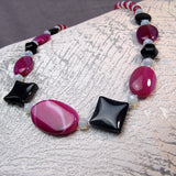 chunky large bead necklace