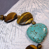 chunky heart shaped beads uk