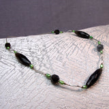 sterling silver smoky quartz handmade necklace uk