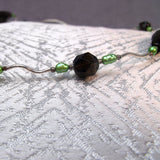 sterling silver smoky quartz handmade jewellery