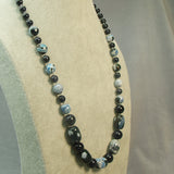 semi-precious bead jewellery necklace