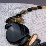 chunky handmade large bead necklace