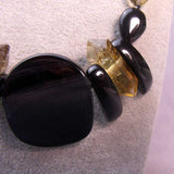 large chunky semi-precious bead