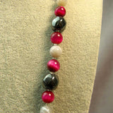 chunky statement necklace design detail