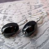 handmade hematite bead earrings uk