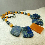 unusual chunky statement necklace handmade uk