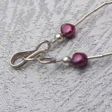 sterling silver hook eye clasp