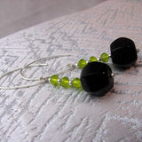 long drop statement earrings handmade uk