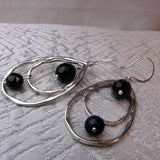long drop handmade statement earrings unique original
