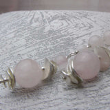 rose quartz beads