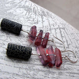 original designed long statement earrings