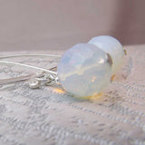 opal quartz semi-precious beads