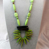 unusual handcrafted statement necklace deisgn