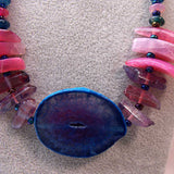 chunky bead necklace unique design