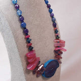 handcrafted chunky necklace unique design