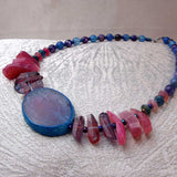 unique handcrafted chunky necklace with a statement