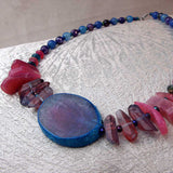 chunky beaded necklace uk