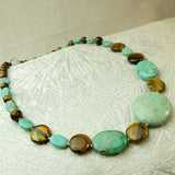unique handcrafted turquoise necklace