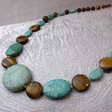 turquoise handmade necklace