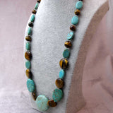 tigers eye necklace handmade uk