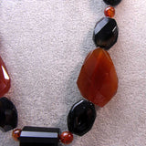 chunky semi-precious stone statement beads