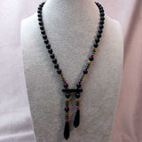 handcrafted semi-precious statement necklace uk