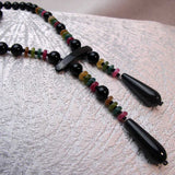 handmade semi-precious bead necklace