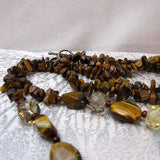tigers eye semi-precious beads