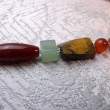chunky semi-precious beads