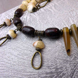 unique chunky statement necklace design