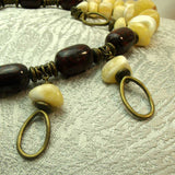 chunky semi-precious beads