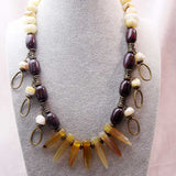 unusual statement jewellery, chunky statement necklace