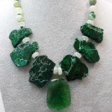 unique chunky statement necklace handmade uk