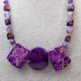 chunky statement necklace handmade uk