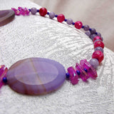 chunky agate beads, chunky semi-precious beads
