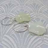 handmade jade earrings