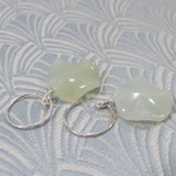 jade drop earrings