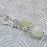 silver jade earrings uk