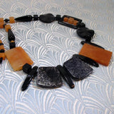 long chunky handmade necklace uk