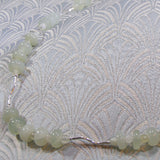 jade sterling silver necklace