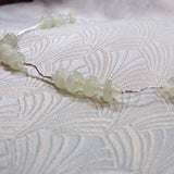 green jade beads