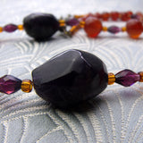 amethyst semi-precious beads