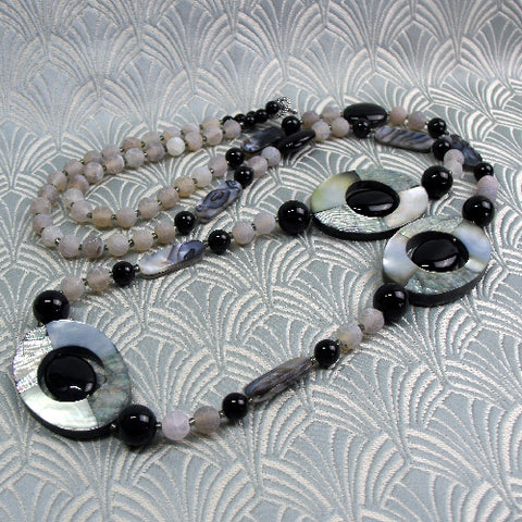 Long chunky necklace, chunky bead necklace, beaded necklace CC20